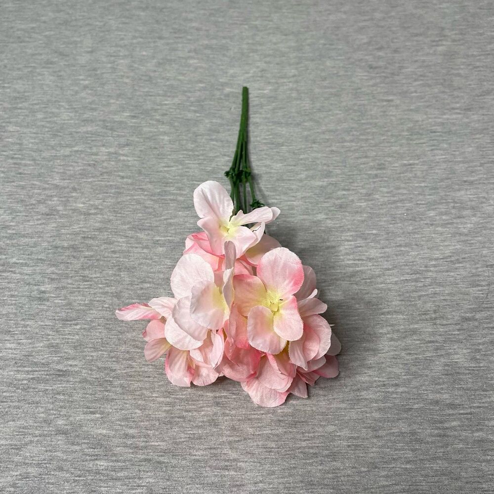 Artificial Faux Soft Pink Paper Flowers Floral Arrangement